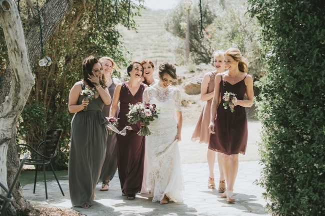 Intimate Vineyard Malibu Wedding with Rolling Hills feature