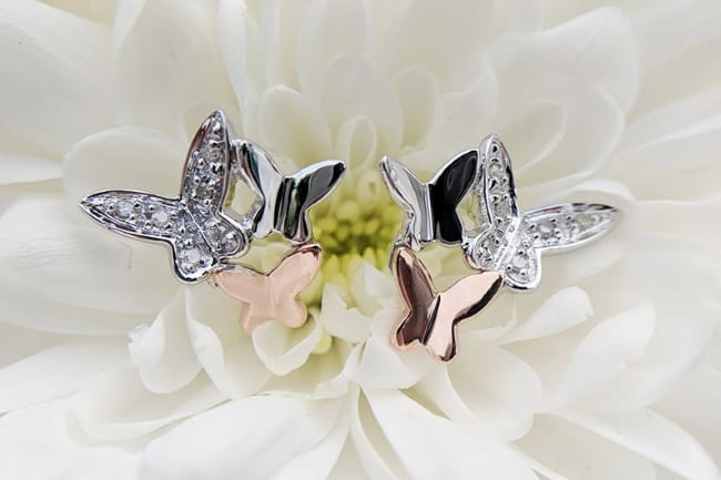 butterfly earrings featured Etsy