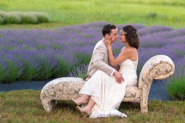 Lavender Field Styled Wedding in Eastern Washington feature