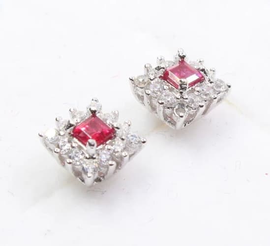 Luxury Climber Earrings For Womens 9.10 carat natural ruby 4.33 ct natural  diamonds – Lilo Diamonds