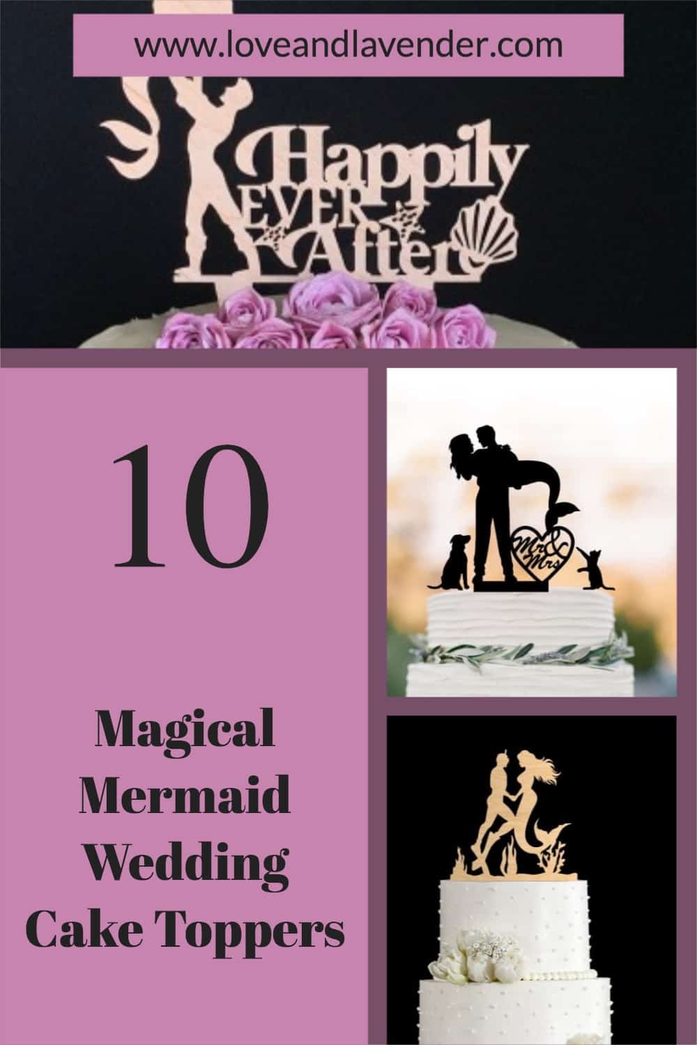 9 Magical Mermaid Cake Toppers