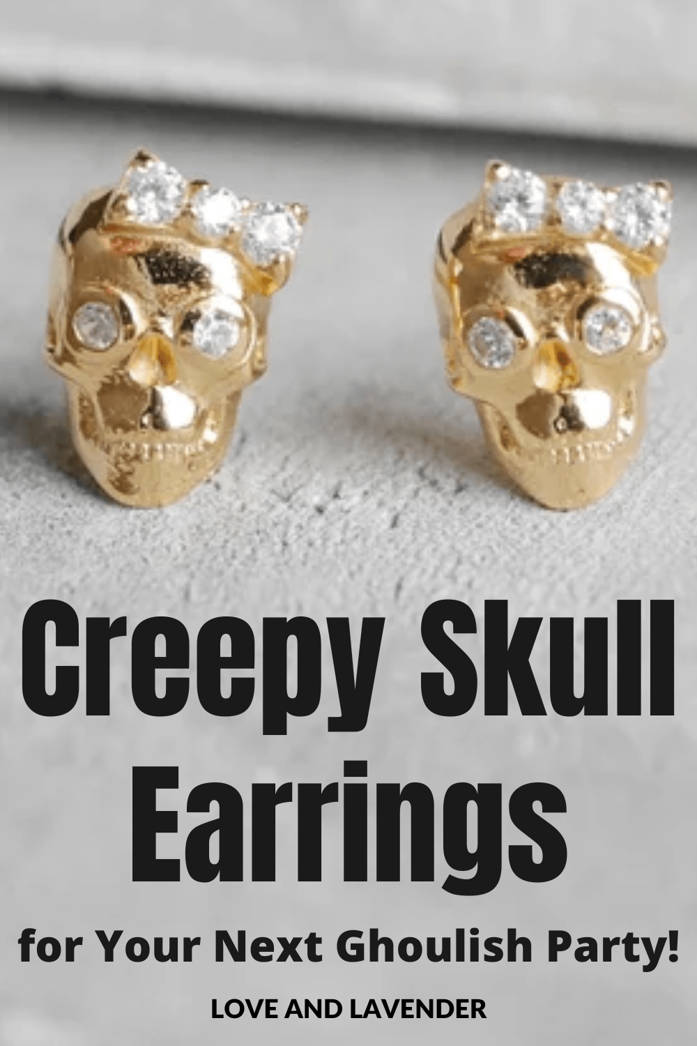 12 Skull Earrings to Match your Style