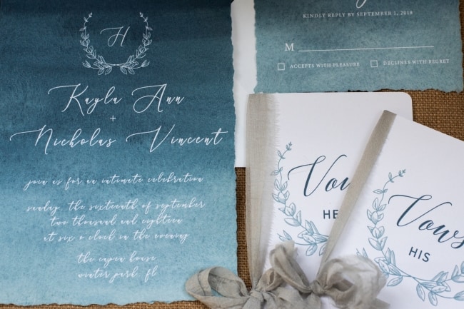 Moody Blues Inspired Styled Wedding feature