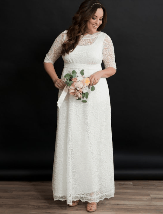 Kiyonna wedding dress
