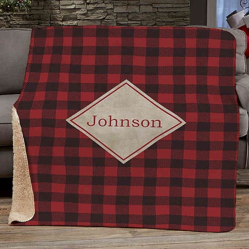 personalized blanket