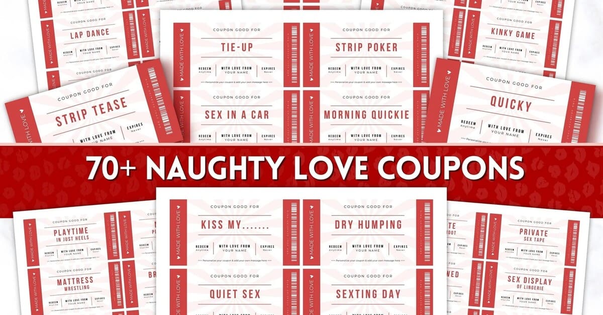 Sex Coupons for Him