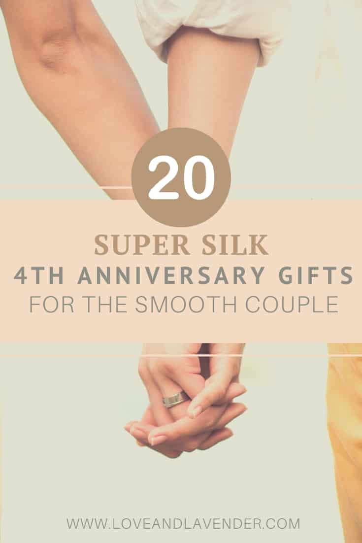 22 Super Silk Anniversary Gifts 4th Year For Him Her Love Lavender
