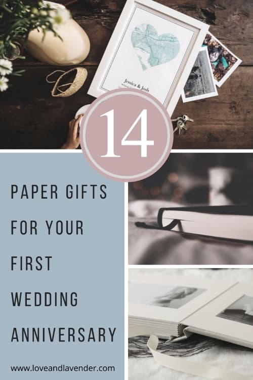Gifts for your First Wedding Anniversary