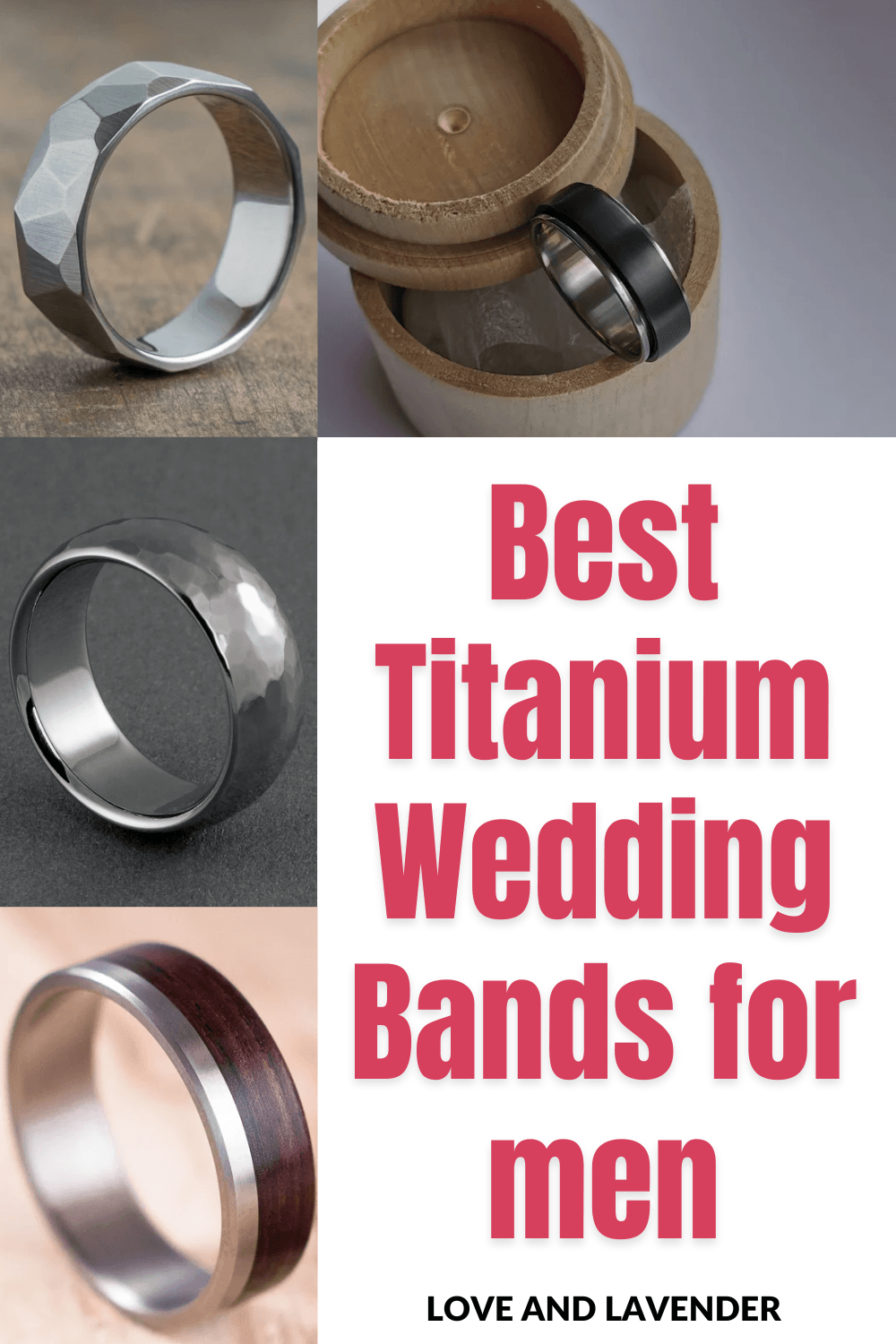 9 Titanium Wedding Bands to Stand The Test Of Time