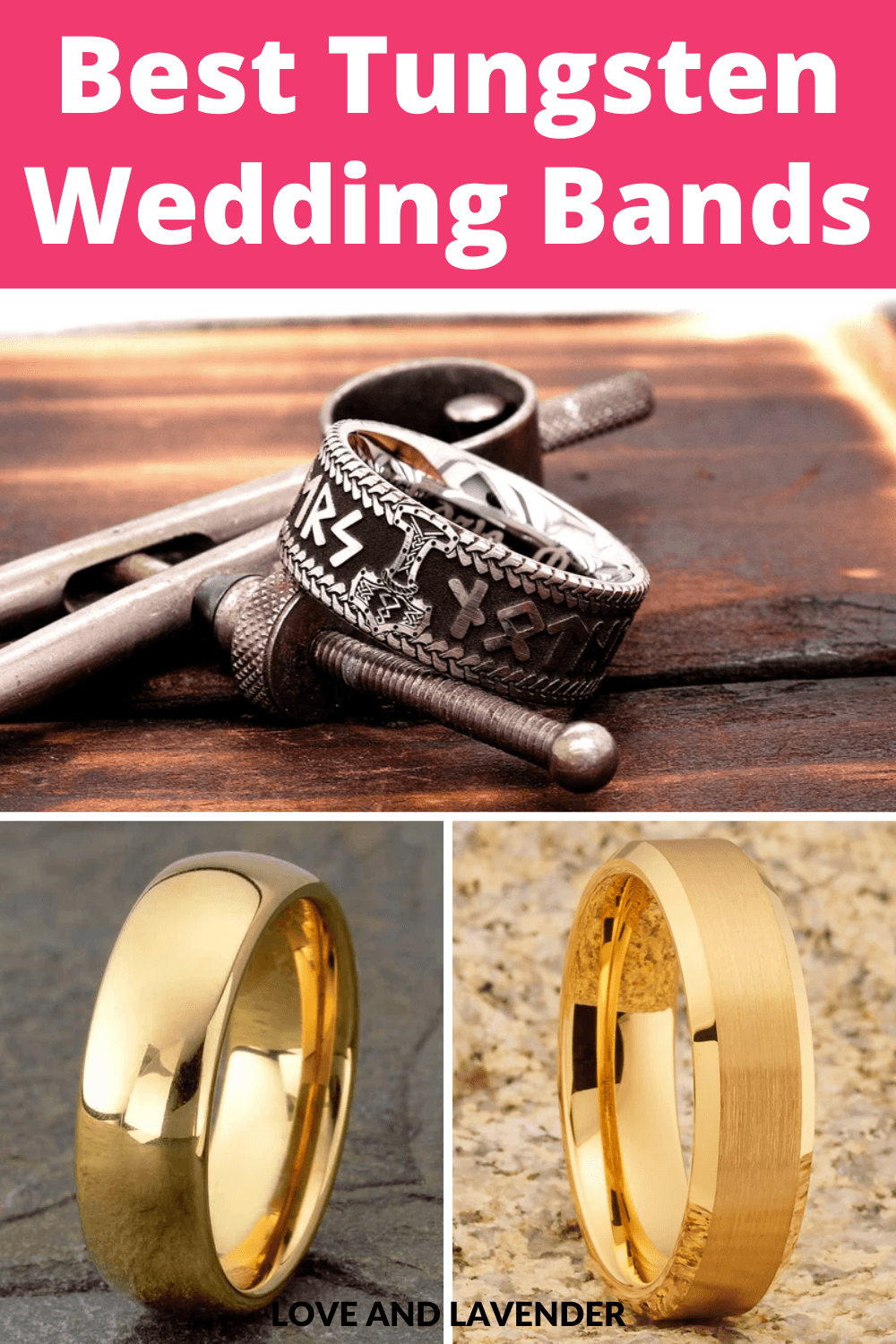 When we think of crazy, no-nonsense tools for life, tungsten rings probably aren’t the first thing that comes to mind. That’s because these rings are surprisingly customizable and utterly awesome. They don’t just look good, their chemical composition is badass too! Check out the blog post to see our top favorites!