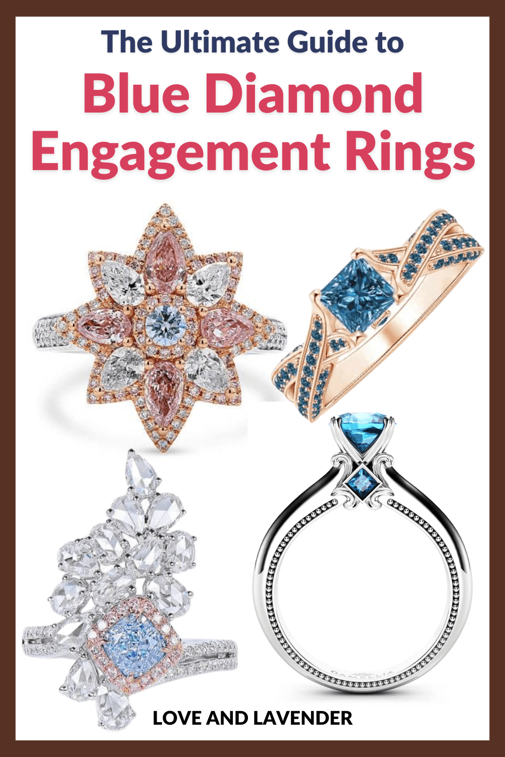 9 Enchanting Blue Diamond Rings for a Bling of \