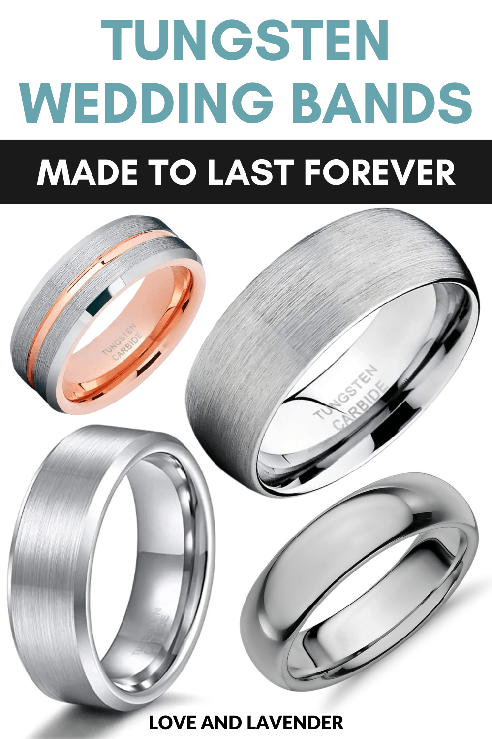 11 Tungsten Wedding Bands Made To Last Forever