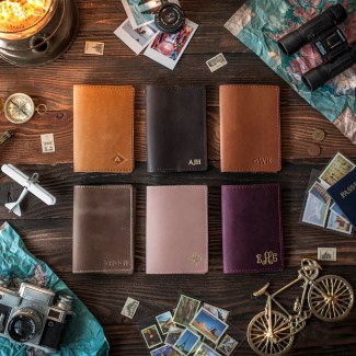 leather passport covers
