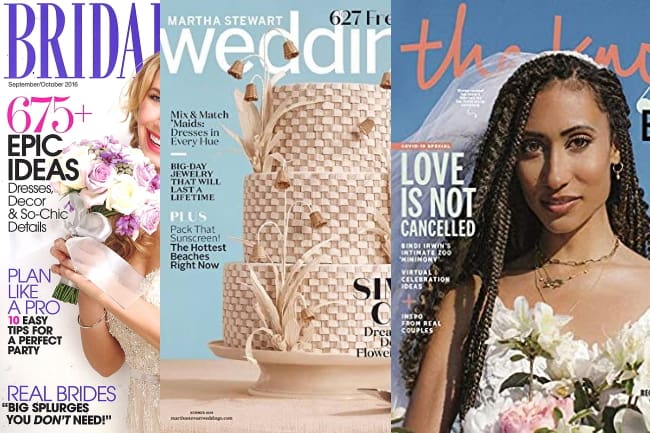 Top Paid Wedding Magazine examples