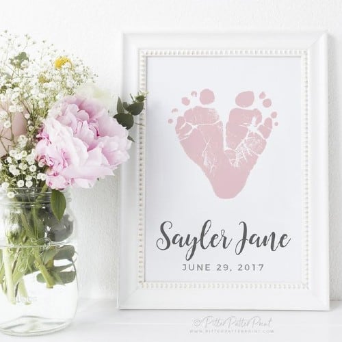 15 Baby Footprint Art Ideas, Adorable for your Nursery Wall! Love