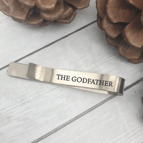 Personalized Godfather Tie Clip 