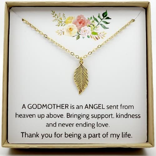 Gift for Godmother Necklace 