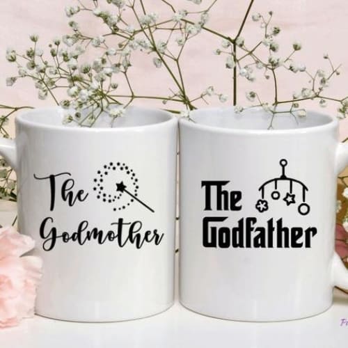 godparents cup decal
