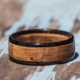 wood wedding band for men