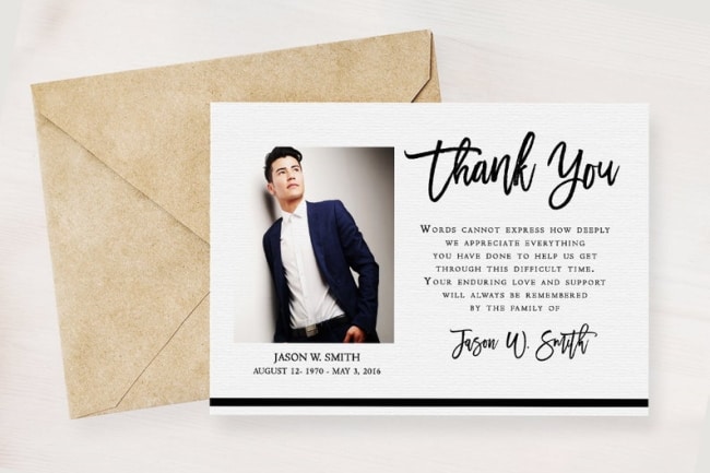 14 Funeral Thank You Cards To Express Gratitude From The Heart Love Lavender