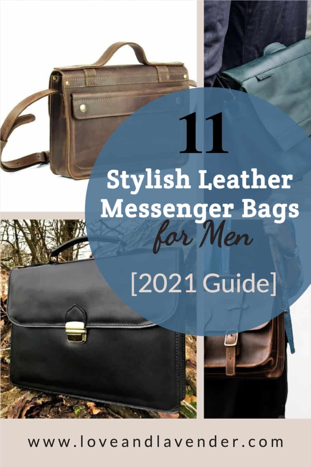 11 Stylish Leather Messenger Bags for Men [2022 Guide] - Love & Lavender