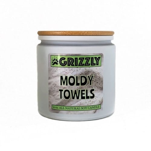 moldy towels scented candle