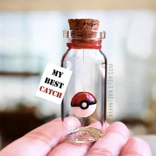 pokemon in a bottle