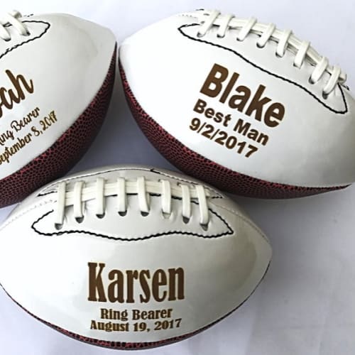 personalized football
