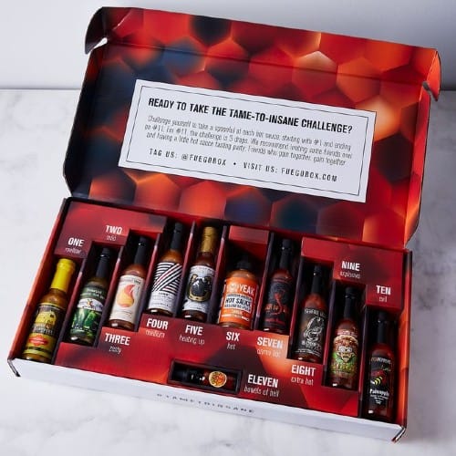 Tame to Insane Hot Sauce Gift Box