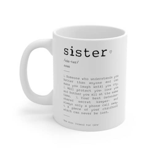 sister definition mug