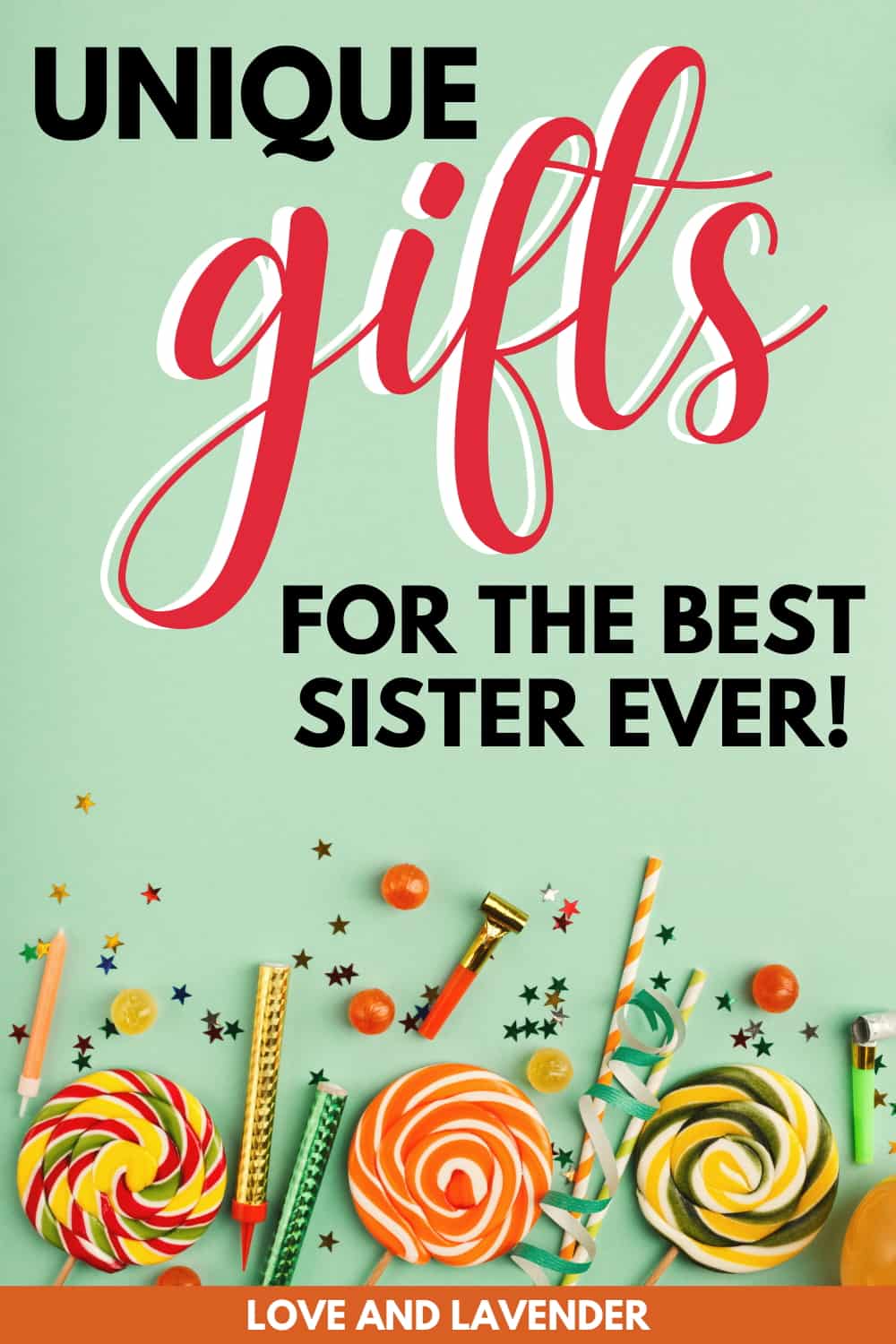 pinterest pins - gifts for sister