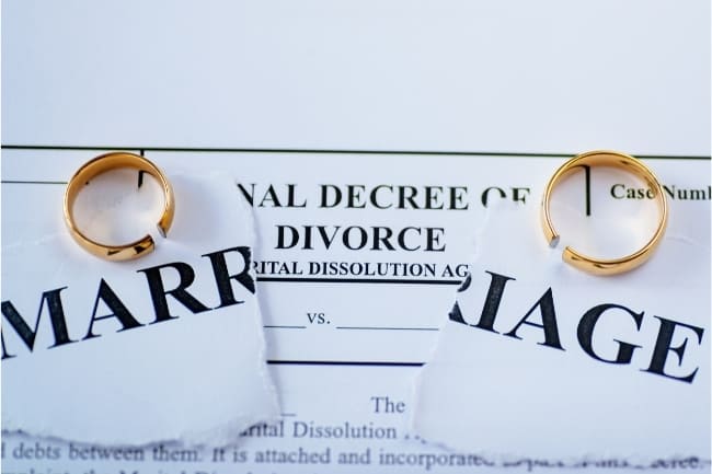 divorce rings