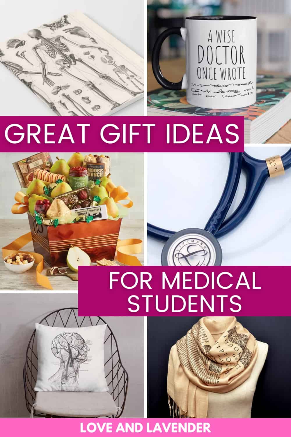 pinterest pin - gifts for medical students
