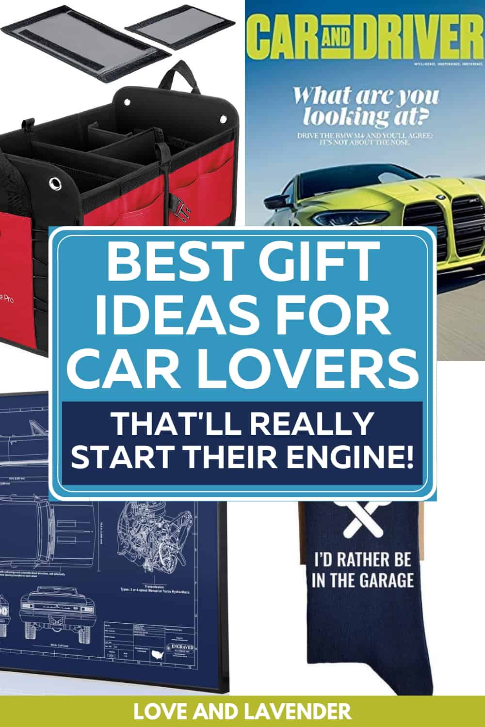 pinterest pin - gifts for car lovers