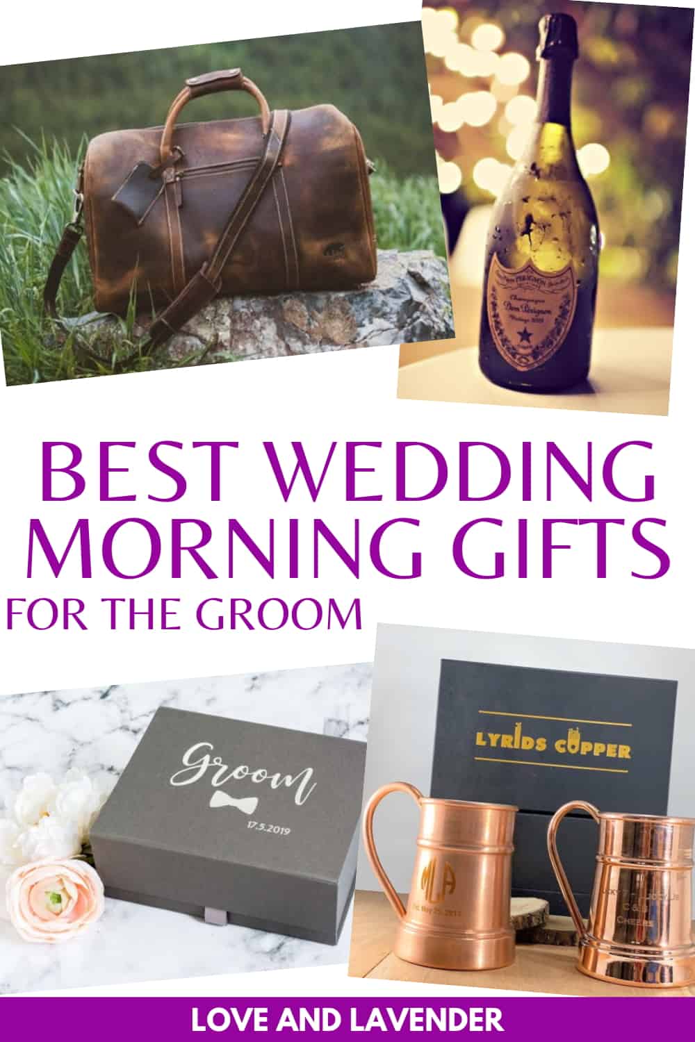 62 Best Wedding Morning Gifts for the Groom - Love & Lavender