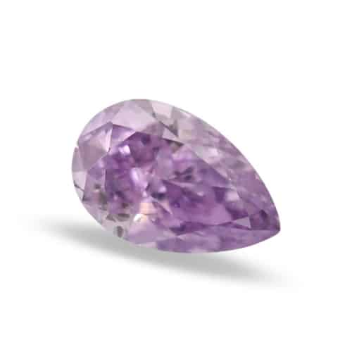 pear shape purple diamond
