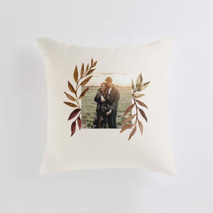Botanical Portrait Pillow