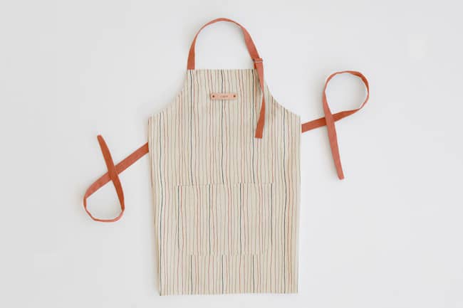 Neutral Strands of Tradition Apron
