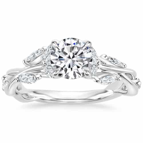 Secret Garden Lab Diamond Engagement Ring 