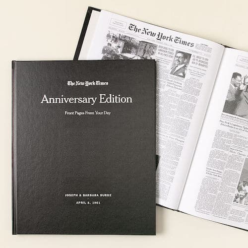 NYT Custom Anniversary Book