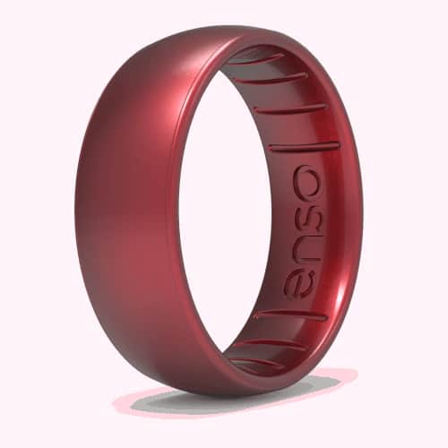 Ruby Silicone Ring