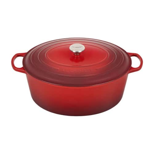 red le creuset dutch oven