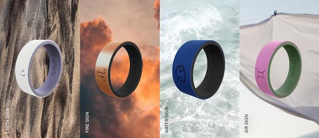 Astrological Sign Silicone Rings