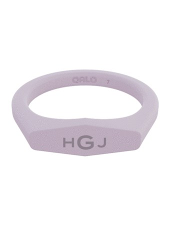 WOMEN STACKABLE SIGNET SILICONE RING