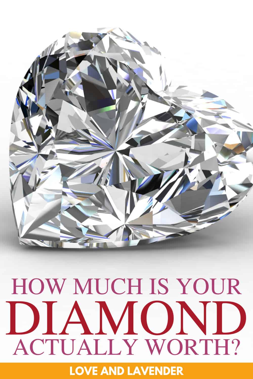 How Much is Your Diamond Actually Worth? - Pinterest pin