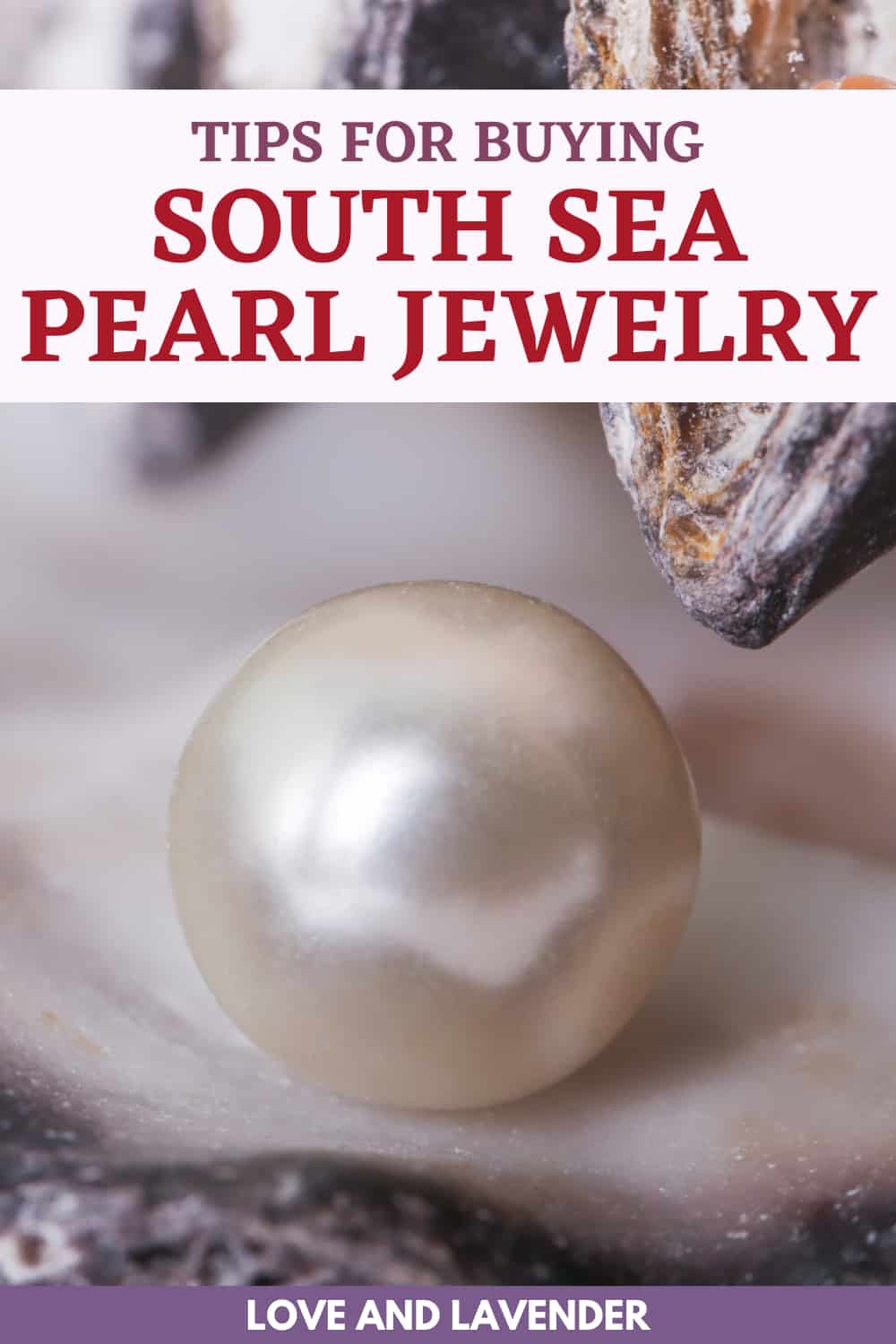 A Simple Guide to South Sea Pearls - Pinterest pin