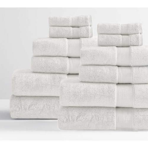 ivory cotton towel set