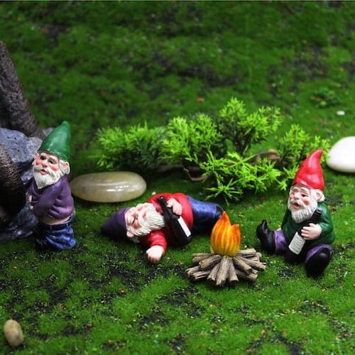 Drunken Camping Gnomes