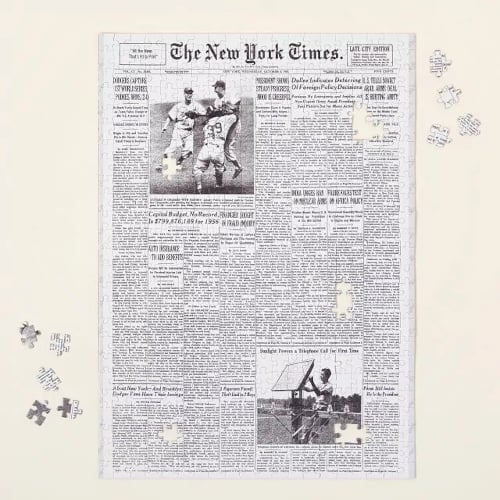 NYT Custom FrontPage Puzzle
