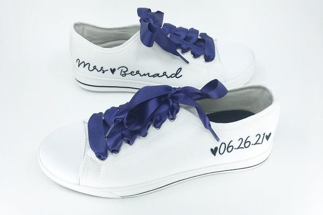 Personalized Bridal Sneakers